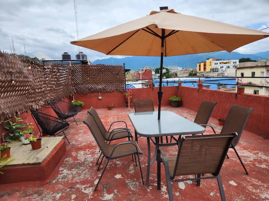 Apartamento Casa Ines/ Terraza/ Centro De Oaxaca Exterior foto